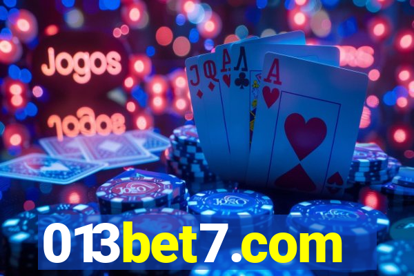 013bet7.com