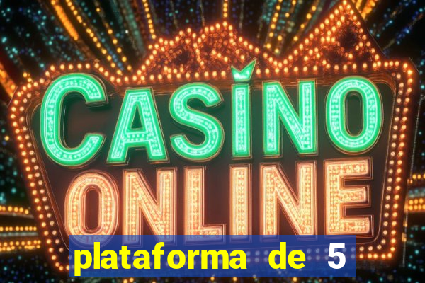 plataforma de 5 reais fortune tiger