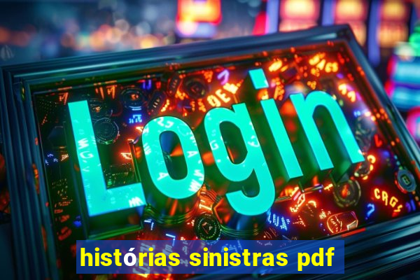 histórias sinistras pdf