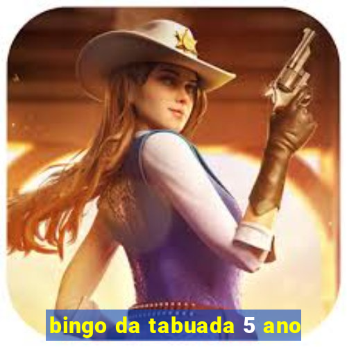 bingo da tabuada 5 ano