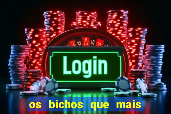 os bichos que mais saem na loteria federal