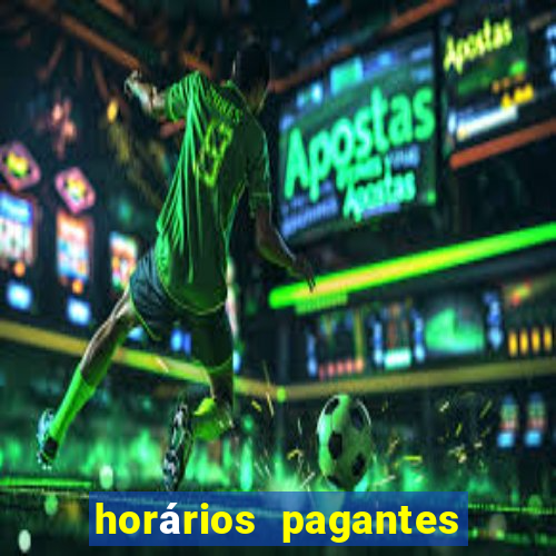 horários pagantes pg soft
