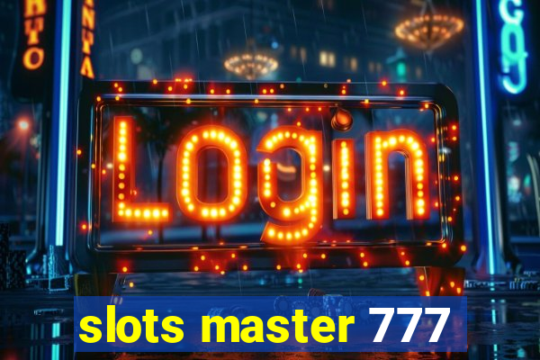 slots master 777