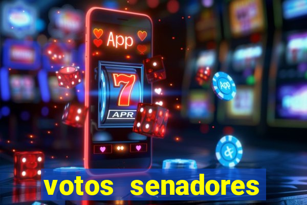 votos senadores impeachment alexandre de moraes