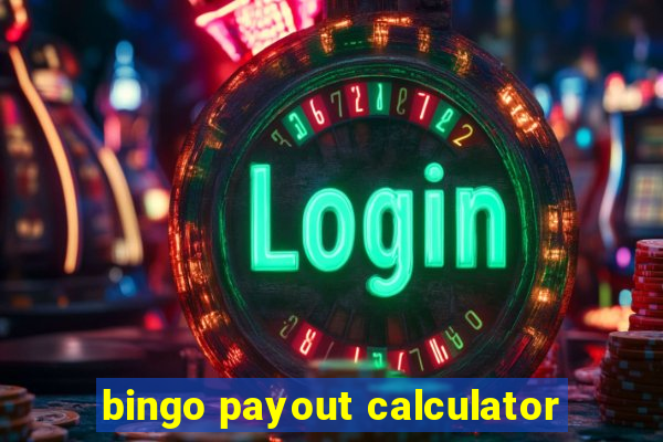 bingo payout calculator