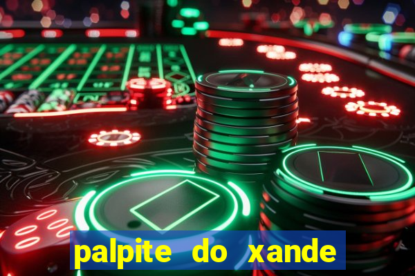 palpite do xande de hoje