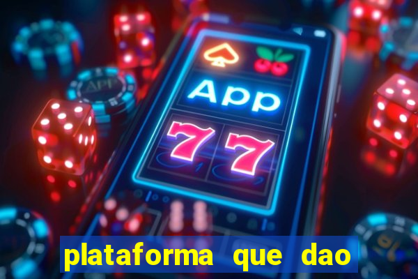 plataforma que dao bonus no cadastro