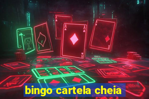 bingo cartela cheia