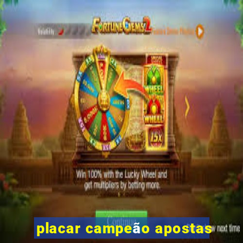 placar campeão apostas