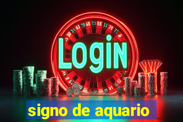 signo de aquario