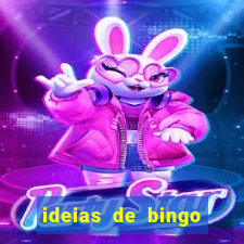 ideias de bingo para o natal