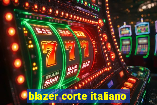 blazer corte italiano