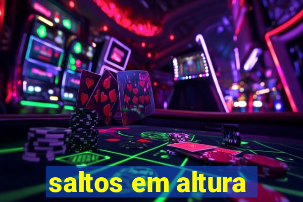 saltos em altura