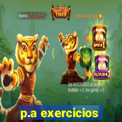 p.a exercicios