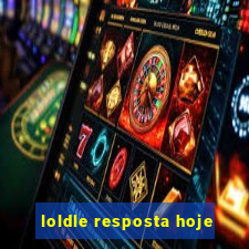 loldle resposta hoje