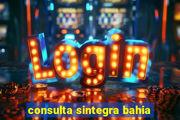 consulta sintegra bahia