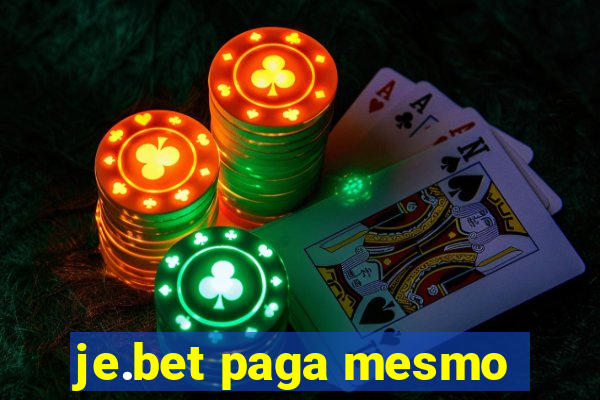 je.bet paga mesmo