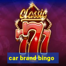 car brand bingo