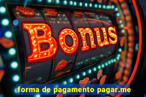 forma de pagamento pagar.me
