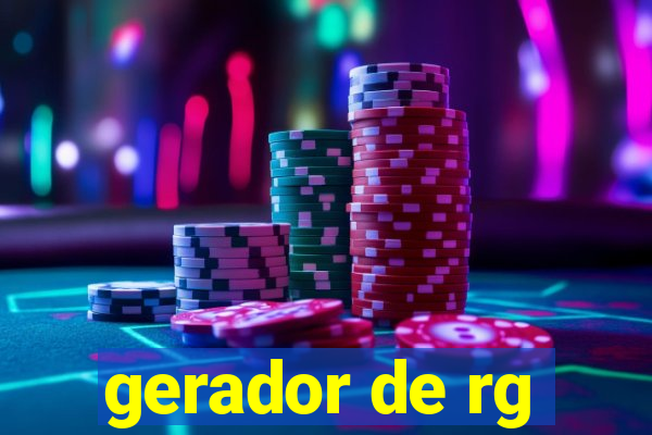 gerador de rg