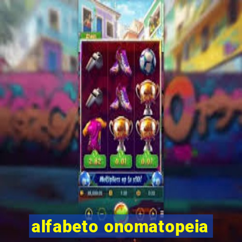 alfabeto onomatopeia