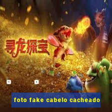 foto fake cabelo cacheado