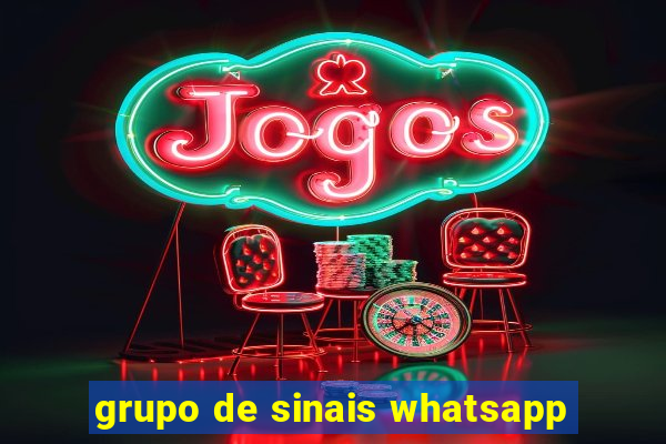 grupo de sinais whatsapp