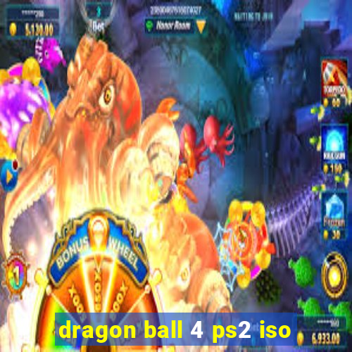 dragon ball 4 ps2 iso