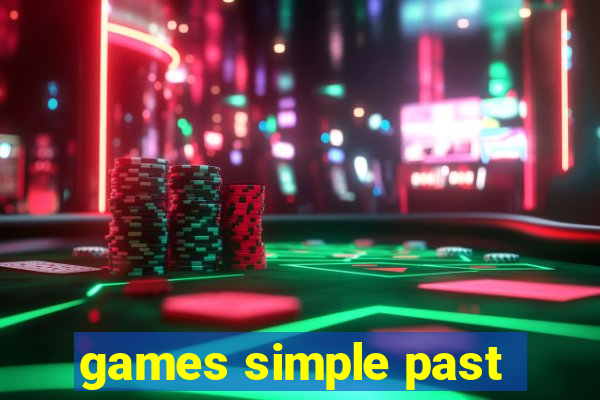 games simple past