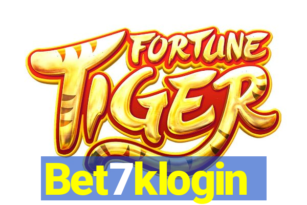 Bet7klogin