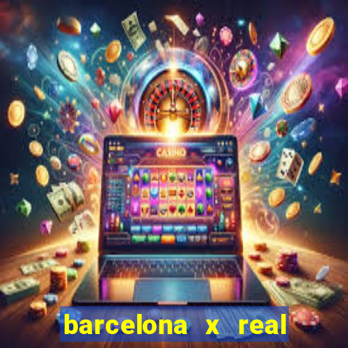 barcelona x real madrid multicanais