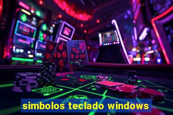 simbolos teclado windows