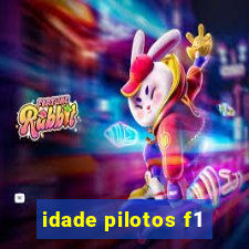 idade pilotos f1