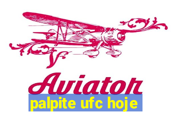 palpite ufc hoje
