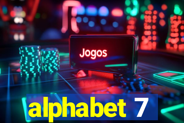 alphabet 7