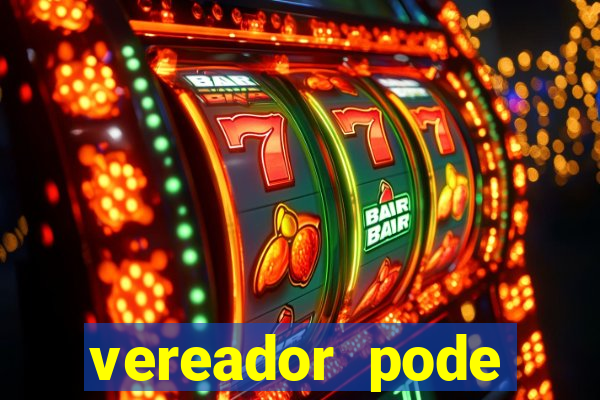 vereador pode patrocinar time de futebol