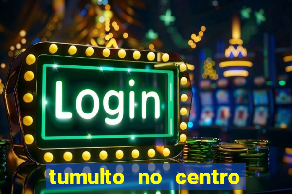 tumulto no centro de porto alegre hoje