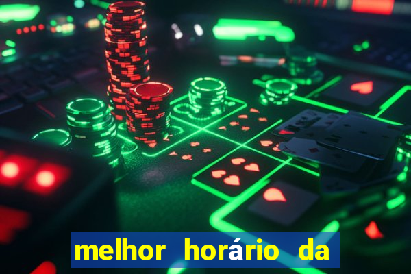 melhor horário da madrugada para jogar fortune tiger