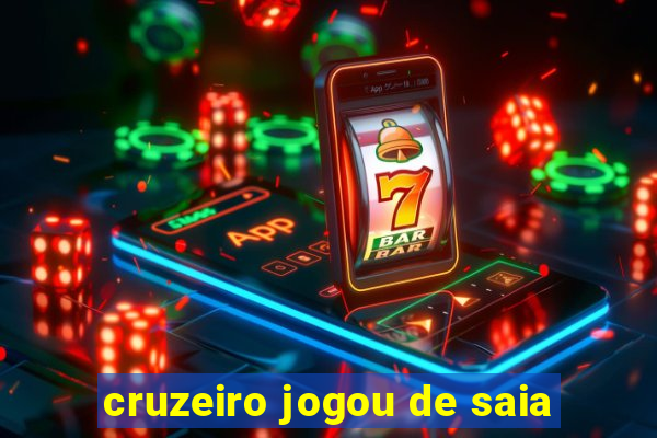 cruzeiro jogou de saia