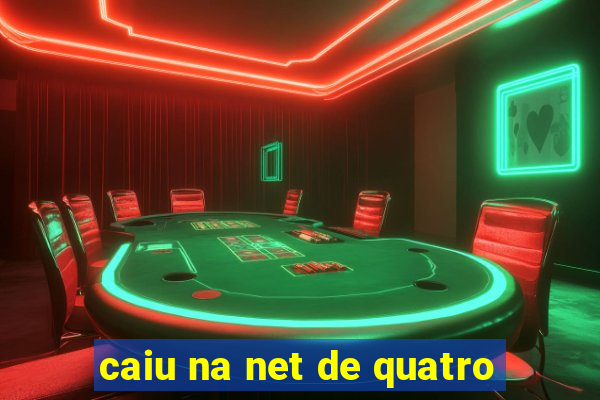 caiu na net de quatro