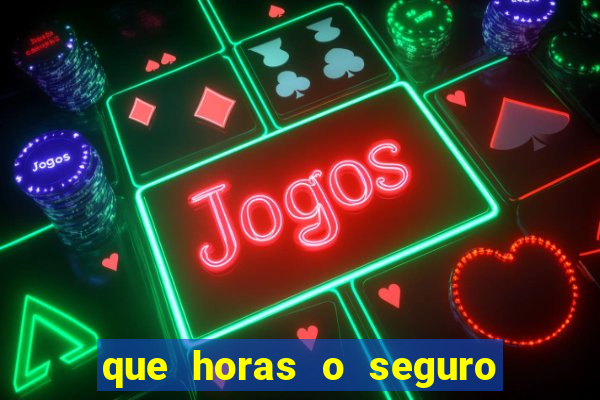 que horas o seguro desemprego cai na conta