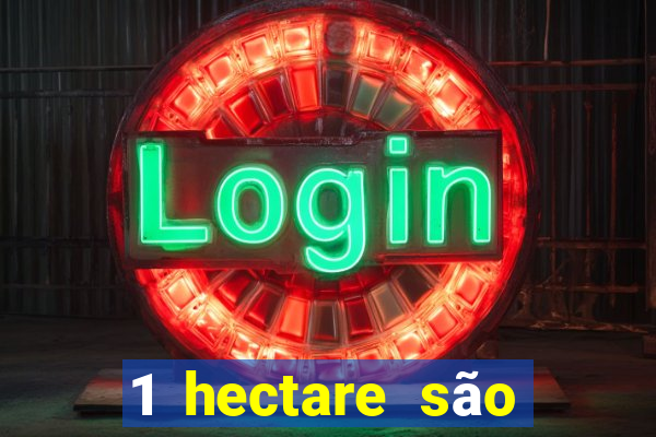 1 hectare são quantas tarefas na bahia