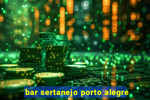 bar sertanejo porto alegre