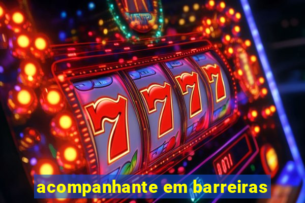 acompanhante em barreiras