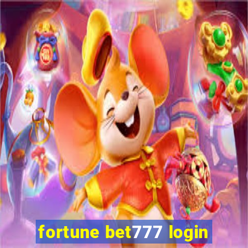 fortune bet777 login