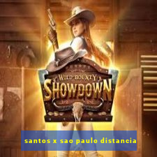 santos x sao paulo distancia