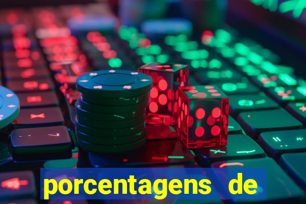 porcentagens de jogos pagantes