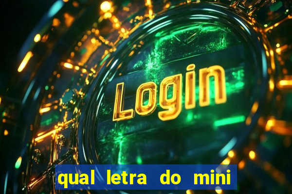 qual letra do mini dolar hoje