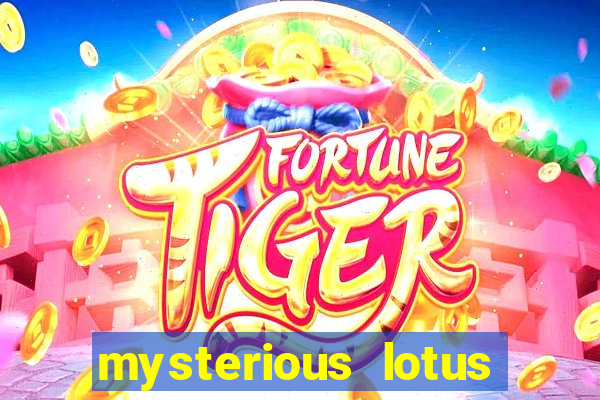 mysterious lotus casebook wei fansub