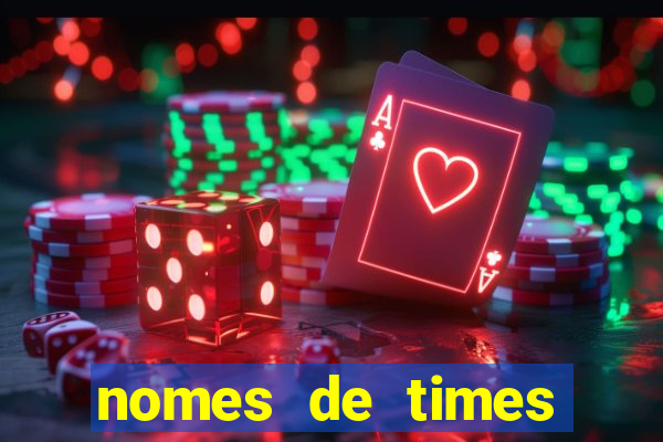 nomes de times criativos para o cartola